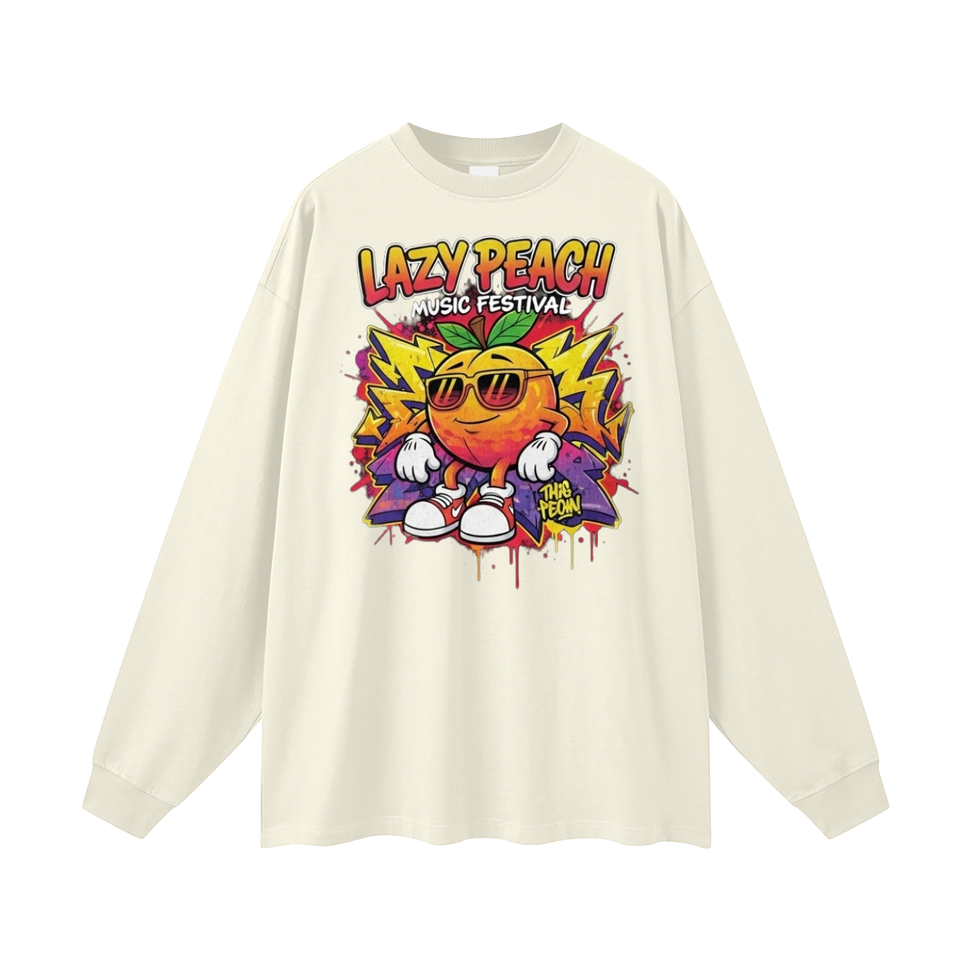 Oversized Unisex Long Sleeve T-Shirt