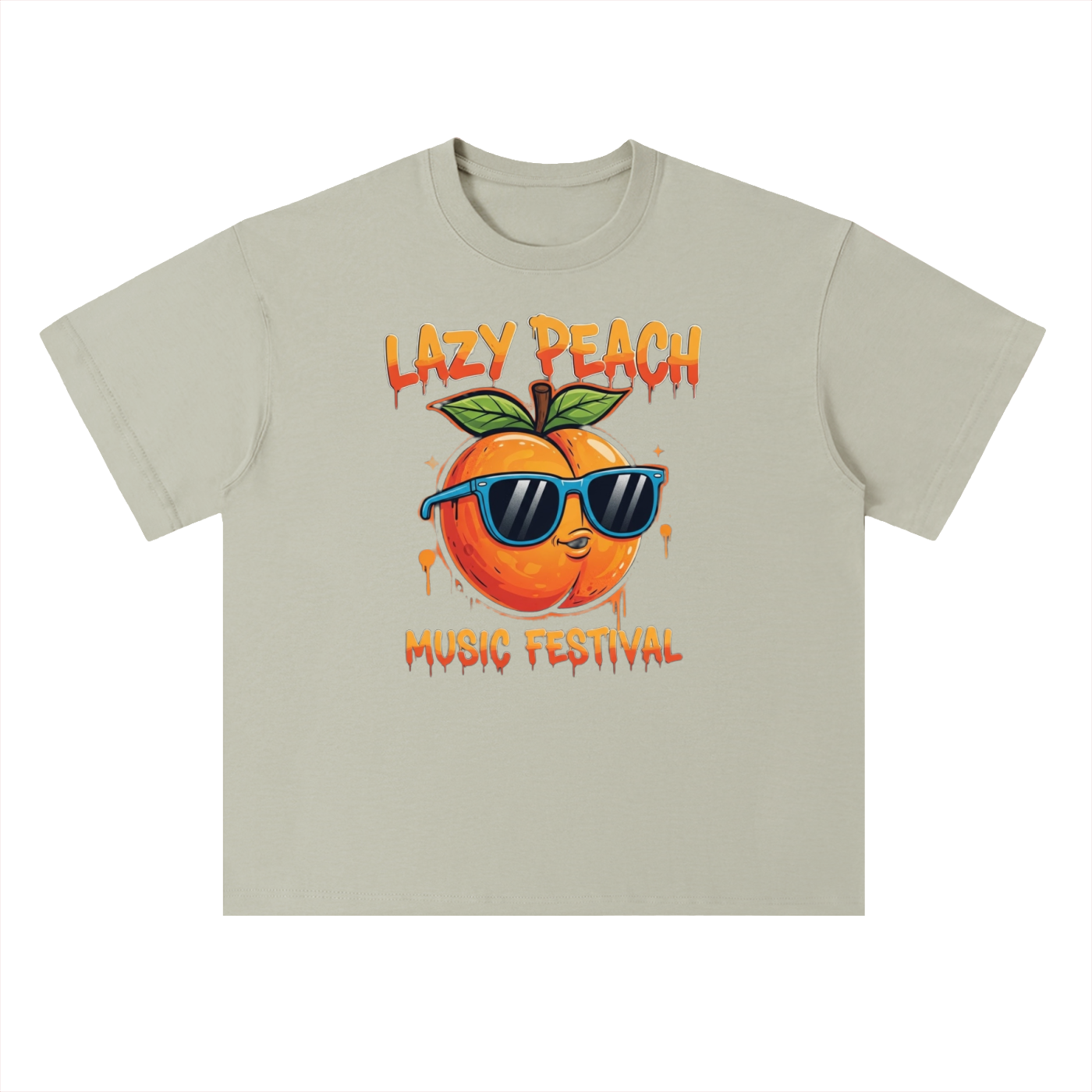 Heavyweight Drop Shoulder Cotton T-Shirt